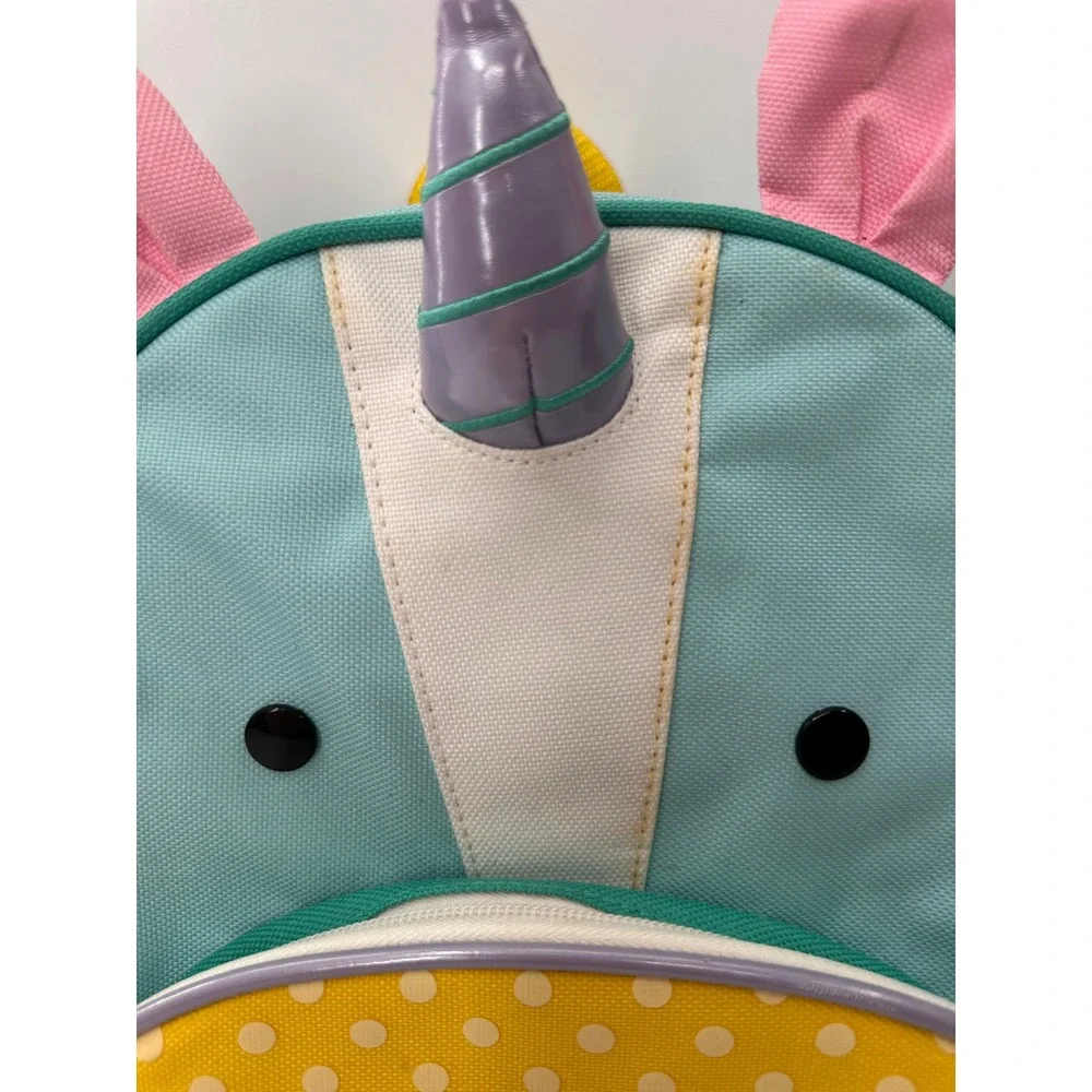 Skip Hop Backpack Unicorn Zoo Toddler Kids Teal Yellow Preschool Bag School Toy